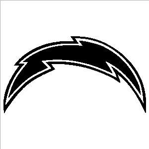 San Diego Chargers 24 inch Window Stickers Decals NFL  