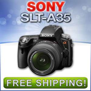   SLT A35 Alpha 35 Digital Camera + 18 55mm Lens New 027242825734  