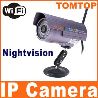   Outdoor Waterproof Nightvision IR WIFI 36 LED IP Camera Network  