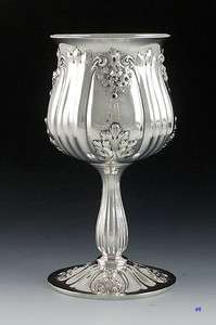 GREAT ART NOUVEAU STERLING SILVER CHALICE / CUP  