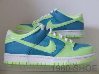 Womens Nike Dunk Low Green Turquoise Trainers Vandal  