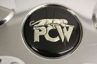 PCW PANTHER WHEEL CHROME CENTER CAP EMR 165 USED  