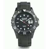   Maxx Design Armbanduhr Silikon Uhr Watch Modeuhr Quarzuhr schwarz