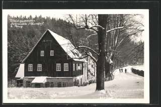 schöne AK Chursdorf, Waldgaststätte Höllmühle  