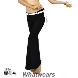 Belly Dance Bell Bottom Trousers Practice Pants S10  