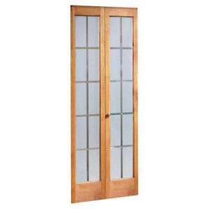 Pinecroft 737 Series 24 in. x 80 1/2 in. Unfinished Colonial Glass 