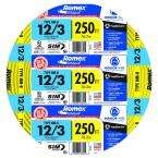 Southwire 250 ft. Yellow 12 3 Romex NM B W/G Wire