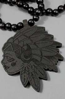 forever strung the queen chief wood black necklace $ 30 00 converter 