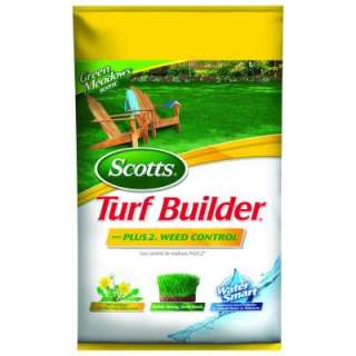 Scotts Turf Builder 15.97 lb. Fertilizer with Plus 2 Weed Control 