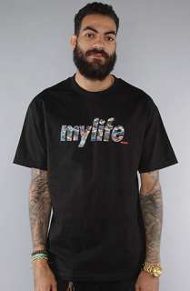 Sneaktip The My Life Tee in Black  Karmaloop   Global Concrete 