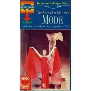 Die Geschichte der Mode 1 2 [VHS] Eila Hershon, Robert Guerra  