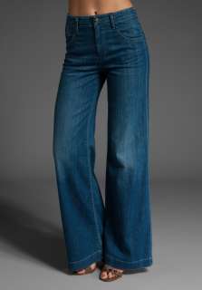CITIZENS OF HUMANITY JEANS Brass High Waist A Line Flare in Liberty at 