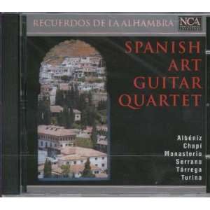 Recuerdos de la Alhambra Spanish Art Guitar Quartet, Albeniz, Chapi 