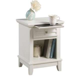Home Styles Arts and Crafts White Nightstand 5182 42  