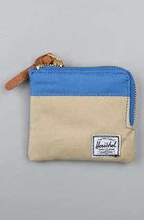 HERSCHEL SUPPLY The Johnny Pouch in Khaki Cobalt  Karmaloop 