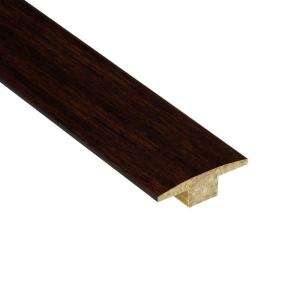   Walnut 7/16 in. Thick x 2 in. Wide x 78 in. Length Bamboo T Moulding