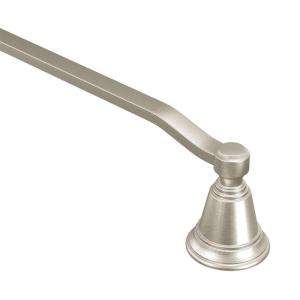 MOEN Rothbury 24 In. Towel Bar in Brushed Nickel YB8224BN at The Home 