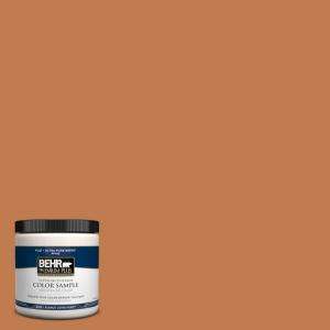 BEHR Premium Plus 8 oz. Chai Spice Interior/Exterior Paint Tester 