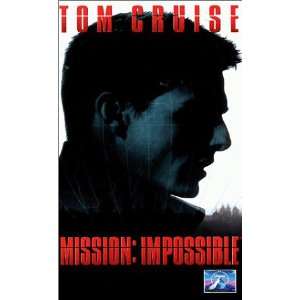 Mission Impossible [VHS] Tom Cruise, Jon Voight, Emmanuelle Béart 