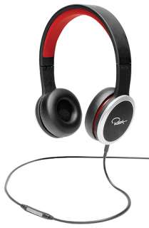 WeSC The RZA Street Headphone in Black RedLimited Edition  Karmaloop 