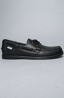 Sebago The Docksides Boat Shoes in Black  Karmaloop   Global 
