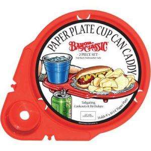 Bayou Classic Paper Plate Cup/Can Caddies (12 Pack) 1050 PDQ at The 