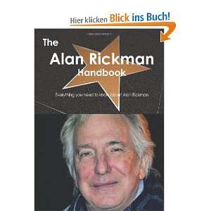   to Know about Alan Rickman  Emily Smith Englische Bücher