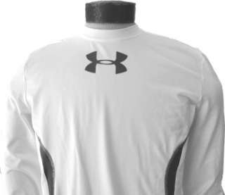 Mens $59 UNDER ARMOUR Coldgear FITTED Large OVERSIZED LOGO SHIRT L 