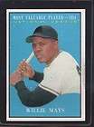 1961 POST WILLIE MAYS 145 bK 50 00 EXMT U2231  