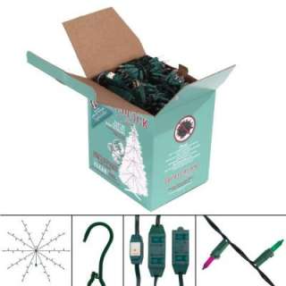   Whole Tree Kit with 750 Multi Color Lights and 9 ft. , 9 Outlet Cord