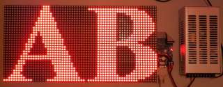19x 10 Red LED Programmable Scrolling Sign Indoor DIY  