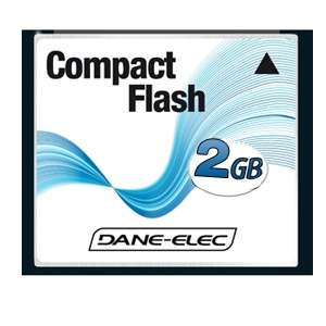 Dane Elec DA CF 2048 R Compact Flash Card   Type I, 2GB  