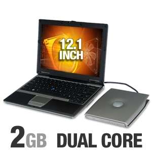 Dell Latitude D420 Notebook Computer   Intel Core Duo U2500 1.2GHz 