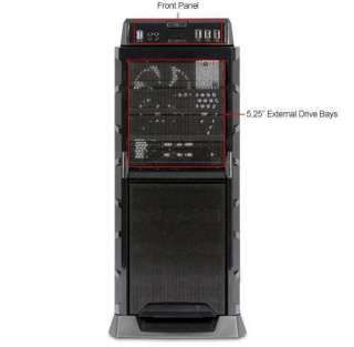 XION XON 990 BK Meshed Mid Tower Case   E ATX, ATX, Micro ATX, 4x 5.25 