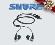 Great deals on Shure headsets and headphones.