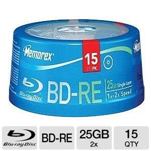 Memorex   15 x BD RE   25 GB 2x   spindle   storage media at 