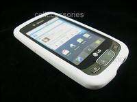 LG PHOENIX THRIVE AT&T WHITE HARD COVER CASE ACCESSORY  