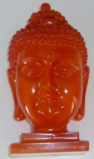 Buddha Kopf Leuchte Lampe Deko grün rosa orange rot neu  