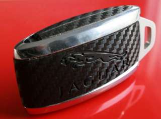 Jaguar XKR XK Smart key Carbon Style Schlüssel Dekor  