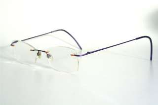 Oxibis ZEF Col.03C Brille Lila randloses Design glasses  
