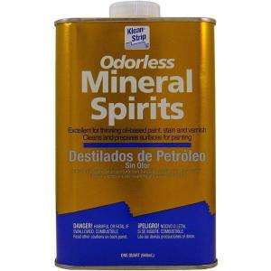 Klean Strip 1 qt. Odorless Mineral Spirits QKSP94005 