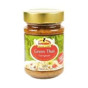 Sanchon Bio Currypaste Green Thai (190 g)  Lebensmittel 