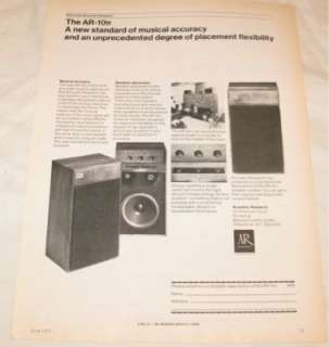   speakers print ad 1975 additional models none page qty 1 size approx
