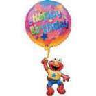 39 ELMO Floating Jumbo Birthday Mylar Balloon  