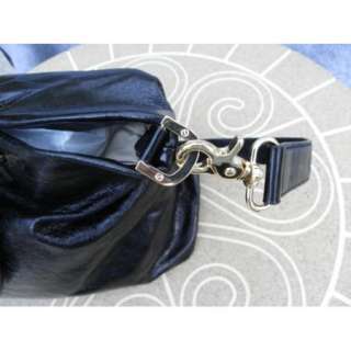 395 TORY BURCH Dena Black Tote Crossbody Handbag Purse Bag 2012 