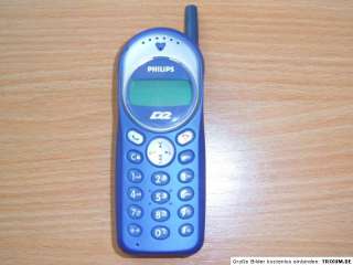 Philips D2 DB GSM 900/1000 TCD Handy   Für Bastler  