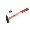 Hammer Schlosserhammer Schlegel Feustel 400g Holzgriff  