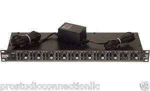 Rane SM 82 8 Channel Stereo Line Utility Mixer Compact 1U Rackmount 