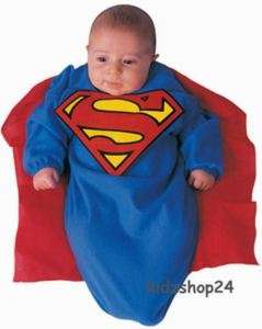 Faschingskostüm Kostüm Superman Baby 0  9 Monate NEU  