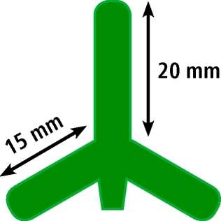 Pfosten 213cm / T Pfähle Pfosten T Post Weidezaun Pfahl Stahl 